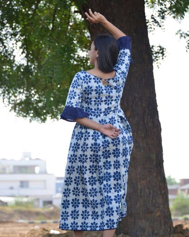 Aries Dappled Nursing Dress
