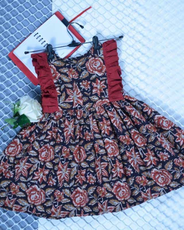 Flora Frills Kids Dress Main image
