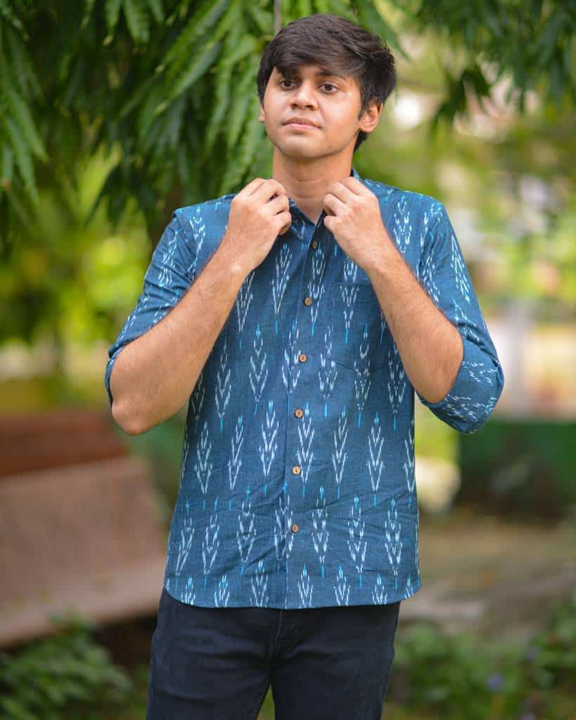 Starry Blue Shirt