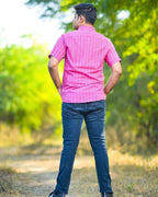 Leafing Pink/ Flamingo Pink Shirt