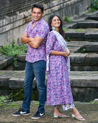 Water Lily Suit Couple Set
