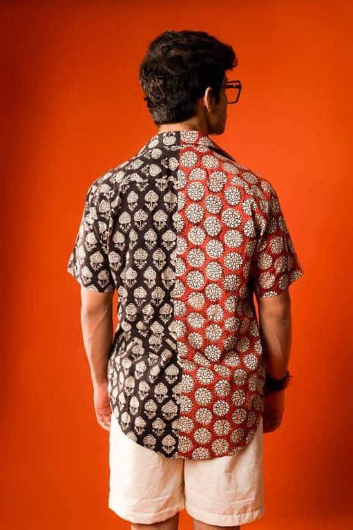 Rosy Noir Vine Shirt