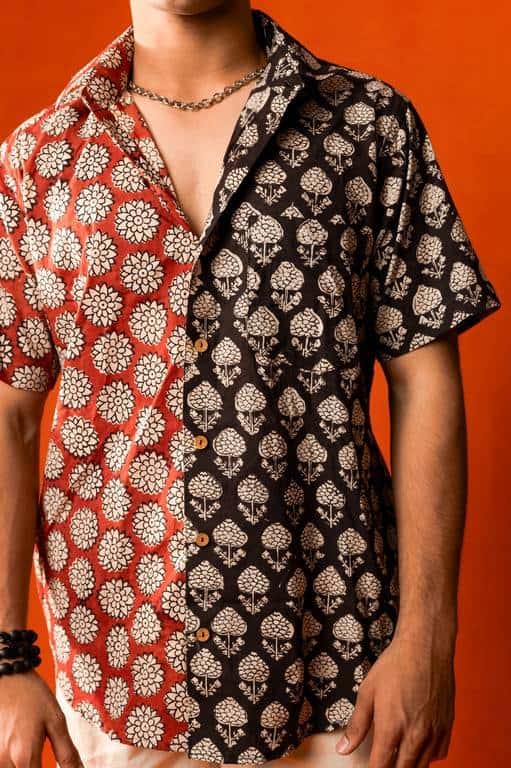 Rosy Noir Vine Shirt