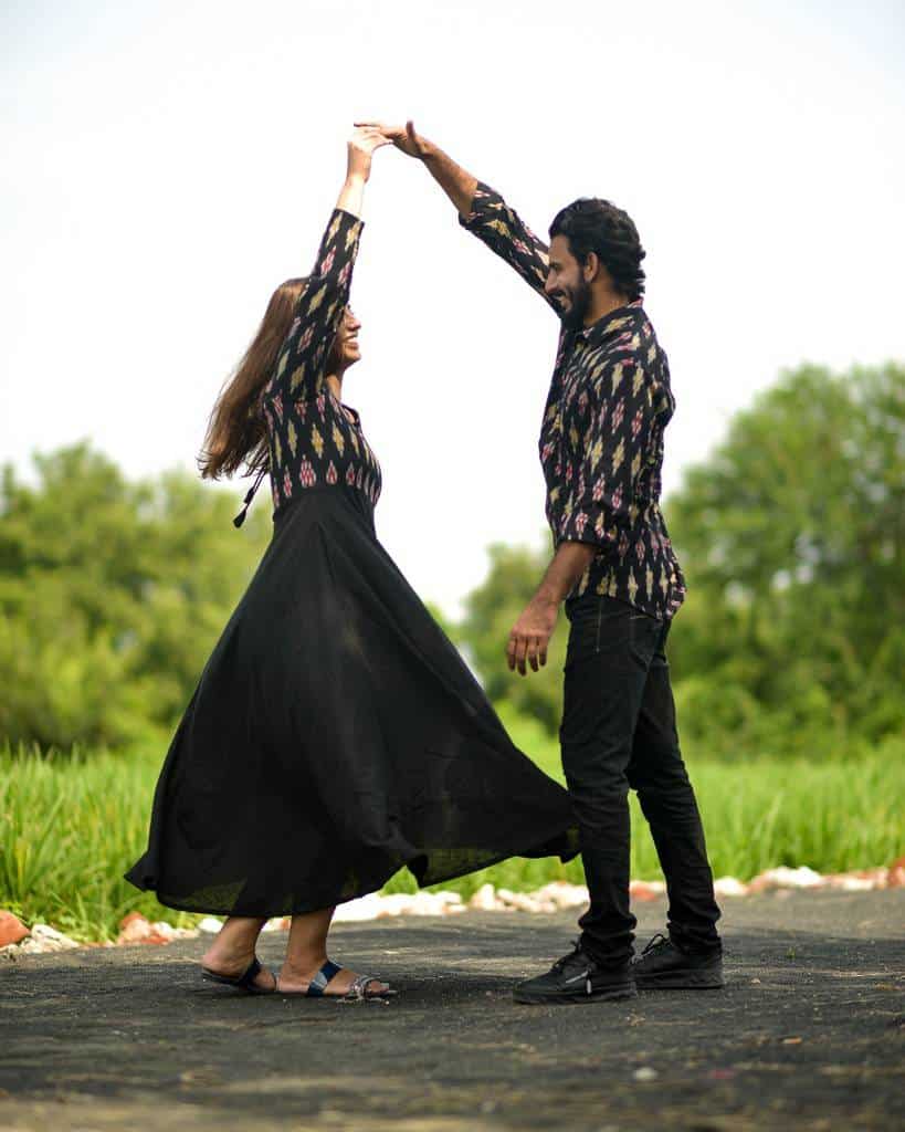 Folklore Black Couple