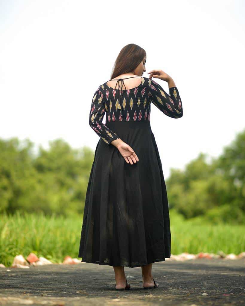 Folklore Black Dress