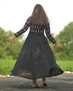 Folklore Black Dress