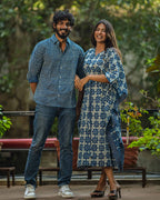 Flamboyant Floral Couple