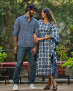 Flamboyant Floral Couple