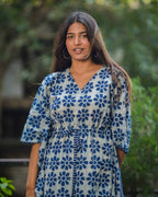 Flamboyant Floral Kaftan