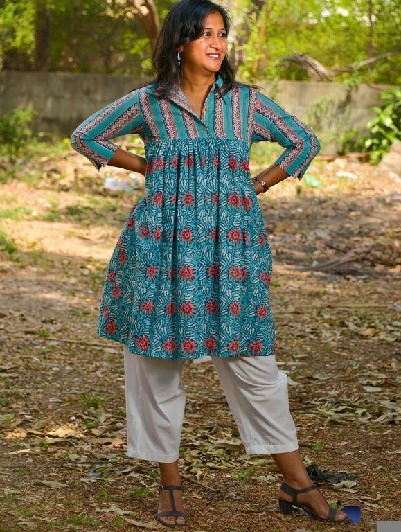 Cotton Candy Maternity Kurti