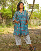 Cotton Candy Kurti Dress