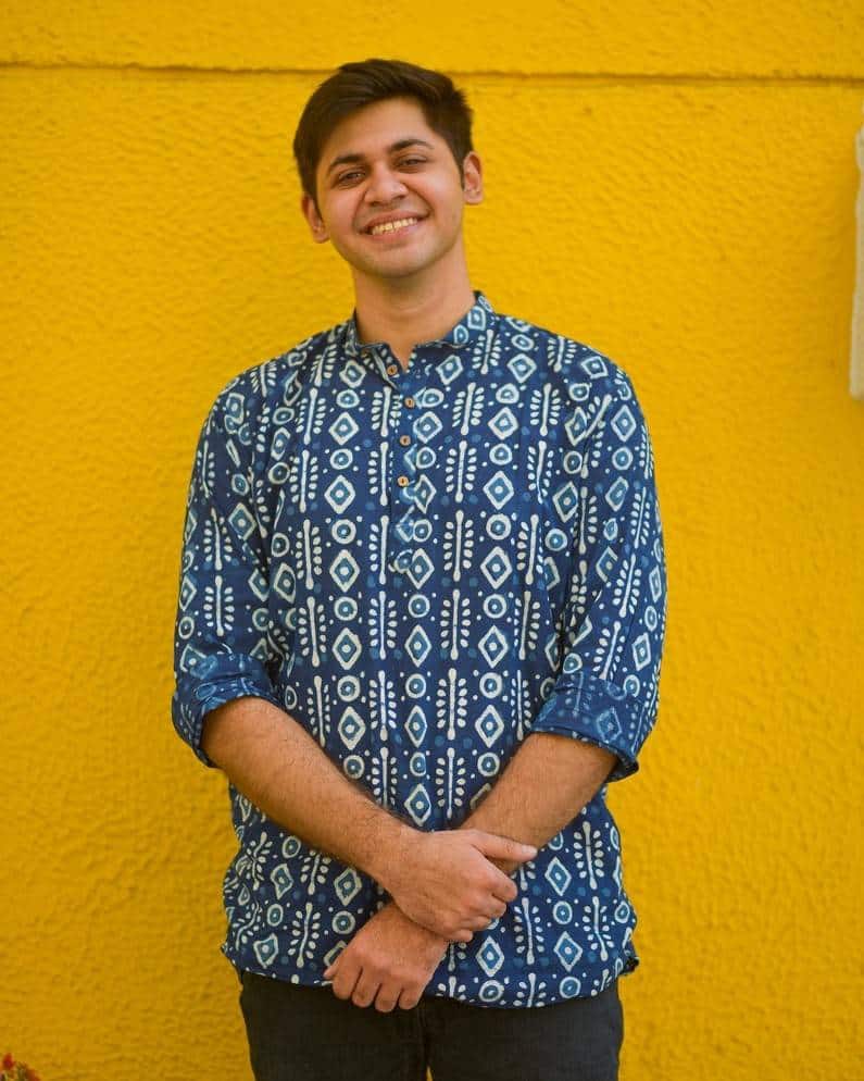 Indigo Warli Kurta