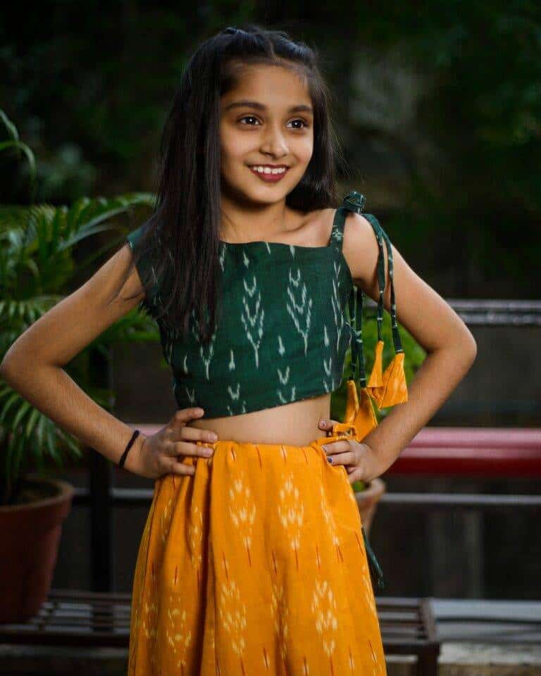 Canary Yellow Skirt Top Secondary image