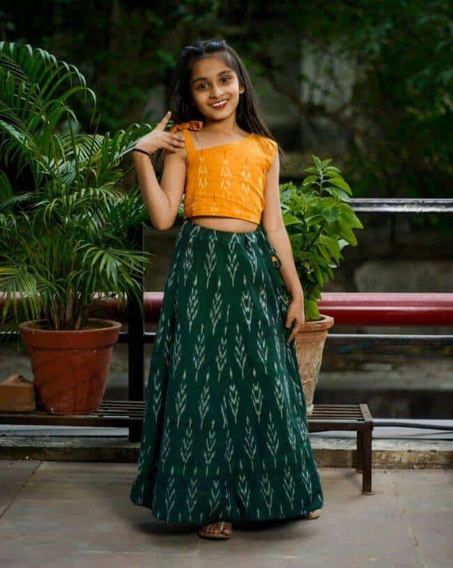 Canopy Green Skirt Top Main image