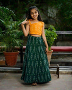 Canopy Green Skirt Top