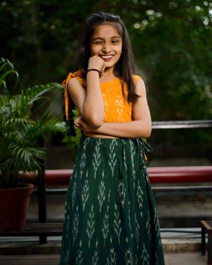 Canopy Green Skirt Top