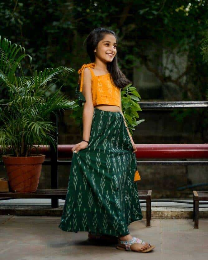 Canopy Green Skirt Top Secondary image