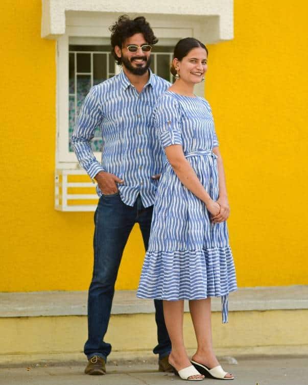 Pacific Blue Couple