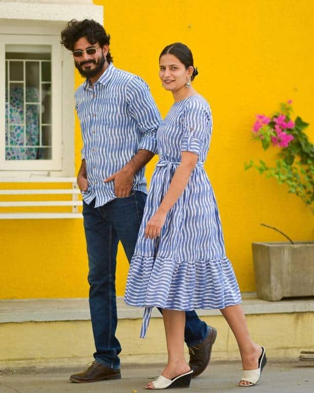 Pacific Blue Couple