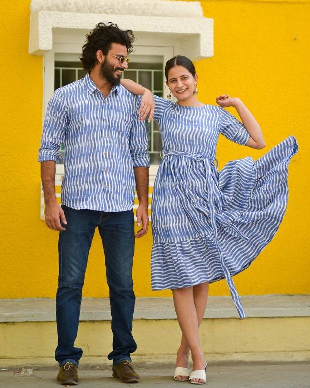 Pacific Blue Couple