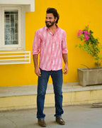 Pink Ikat/Passion Shirt