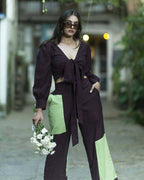 Plum Mint Chisel Co-ord
