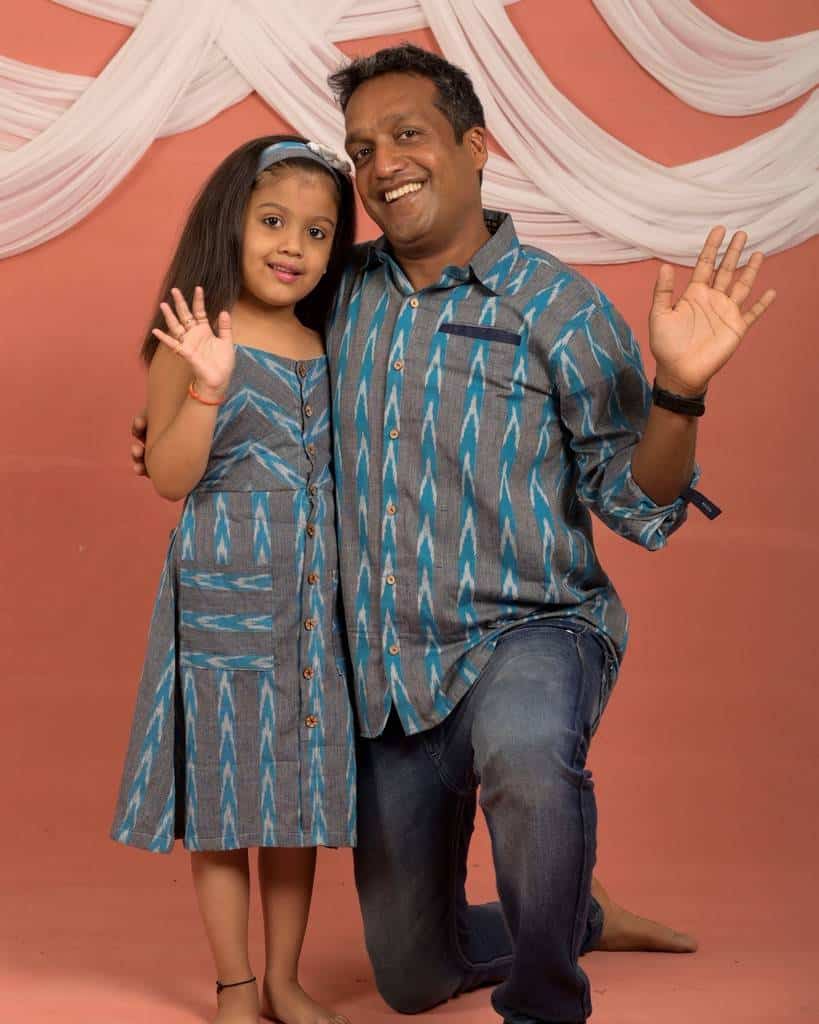 Bluelytical Father Kid Twinning