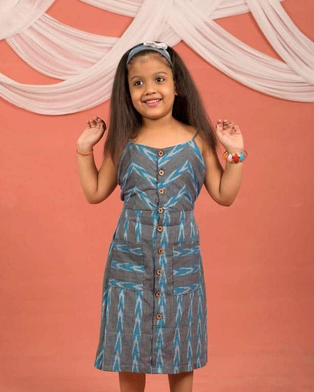 Bluelytical Kids Dress Secondary image