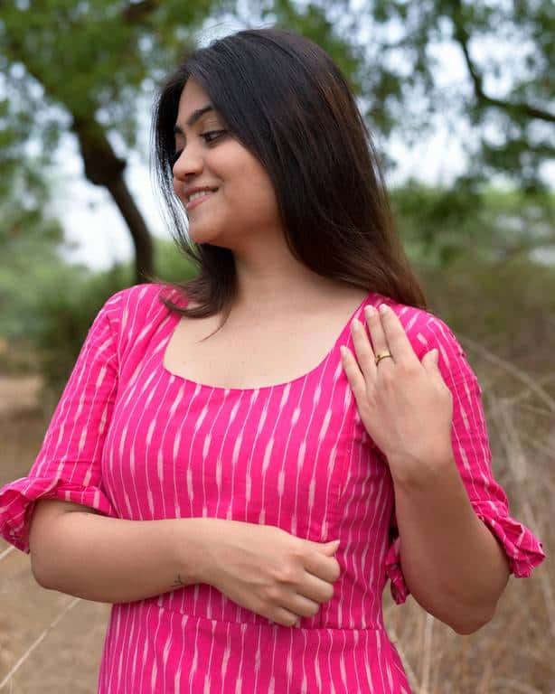 Pink Punch Senorita Ikat Nursing Dress