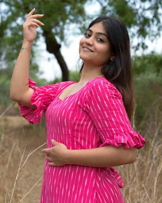 Pink Punch Senorita Ikat Nursing Dress