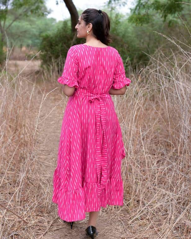 Pink Punch Senorita Ikat Dress