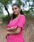 Pink Punch Senorita Ikat Dress