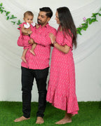 Pink Punch Senorita Ikat Family