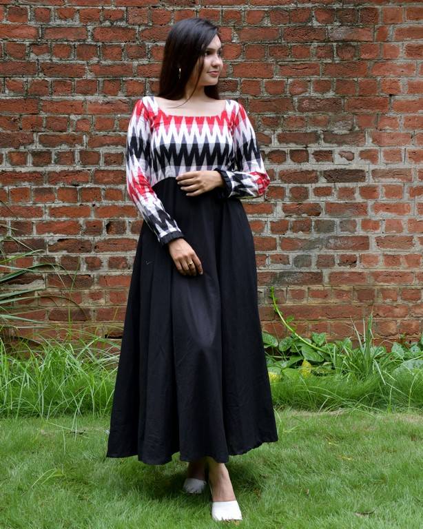Tribal Black Dress