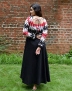 Tribal Black Dress