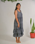 Grey Glam Dress without jacket