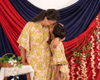 Pearl Floral Kaftan Mother Daughter Twinning