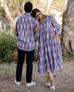 Grey Ikat Tiered Family Set
