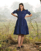 Night Sky Blue Short Dress