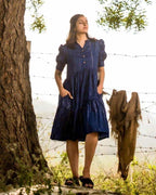 Night Sky Blue Short Dress