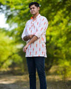 Willow White Ikat Kurta