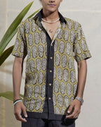 Boteh Green Shirt