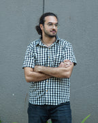 Ikat Checkered Shirt