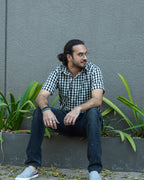 Ikat Checkered Shirt