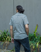 Ikat Checkered Couple Set