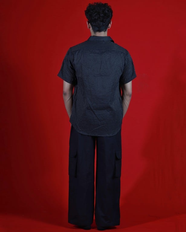 Black Kantha Shirt
