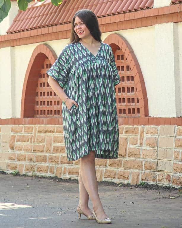 Dove Grey Short Dress Secondary image