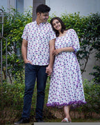 MoonStone White Couple Set