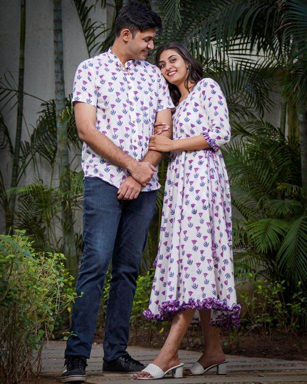 MoonStone White Couple Set