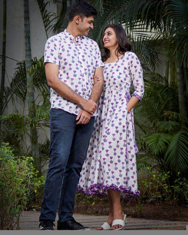 MoonStone White Couple Set